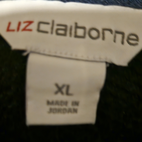 Liz Claiborne Black Crew Neck Sweater - Picture 6 of 7